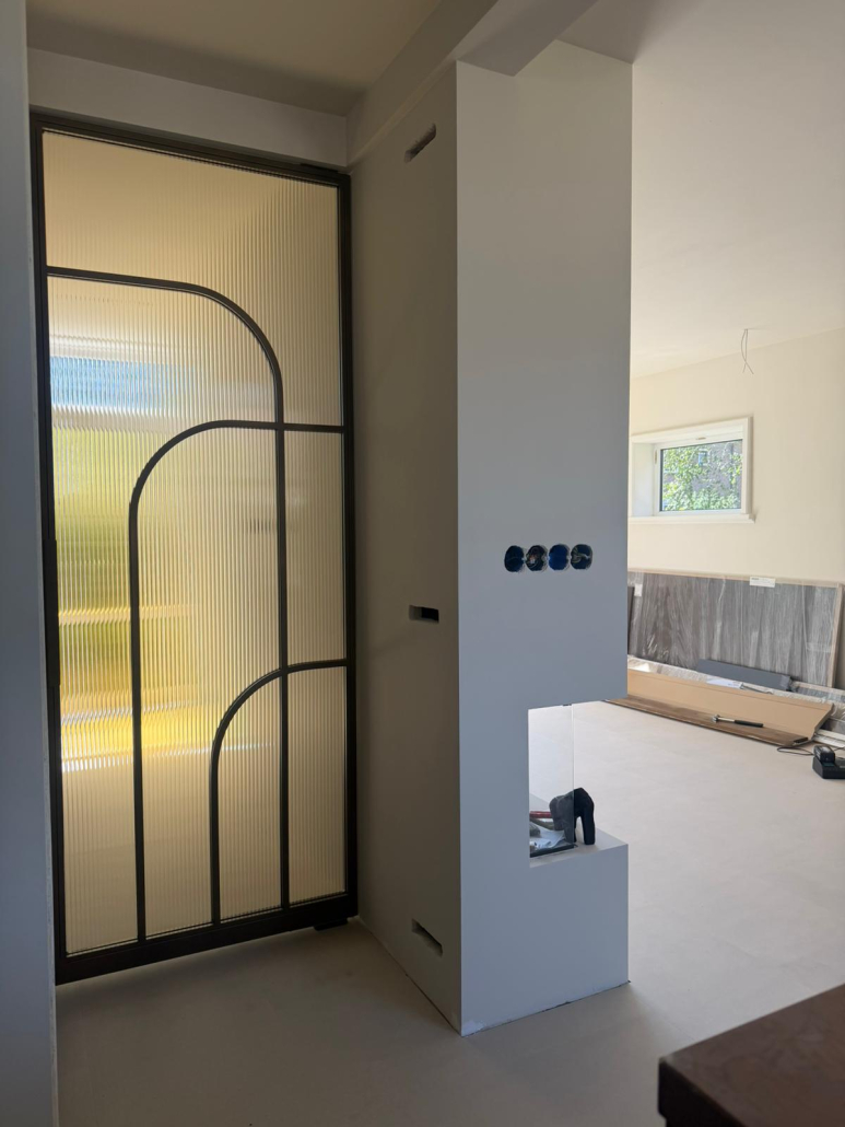 Ontwerp zelf een stalen deur - met canala glas
